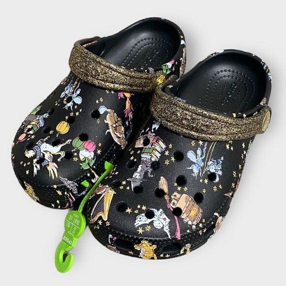 CROCS Unisex Kids Classic Vera Bradley x Harry Potter Clogs Childrens size c12 - Picture 5 of 11